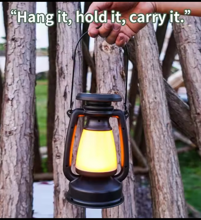 SOLAR RETRO LAMP