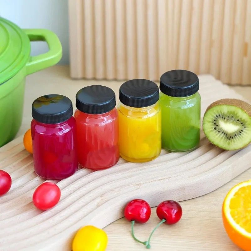 Gingershots Glass Bottles set of 4