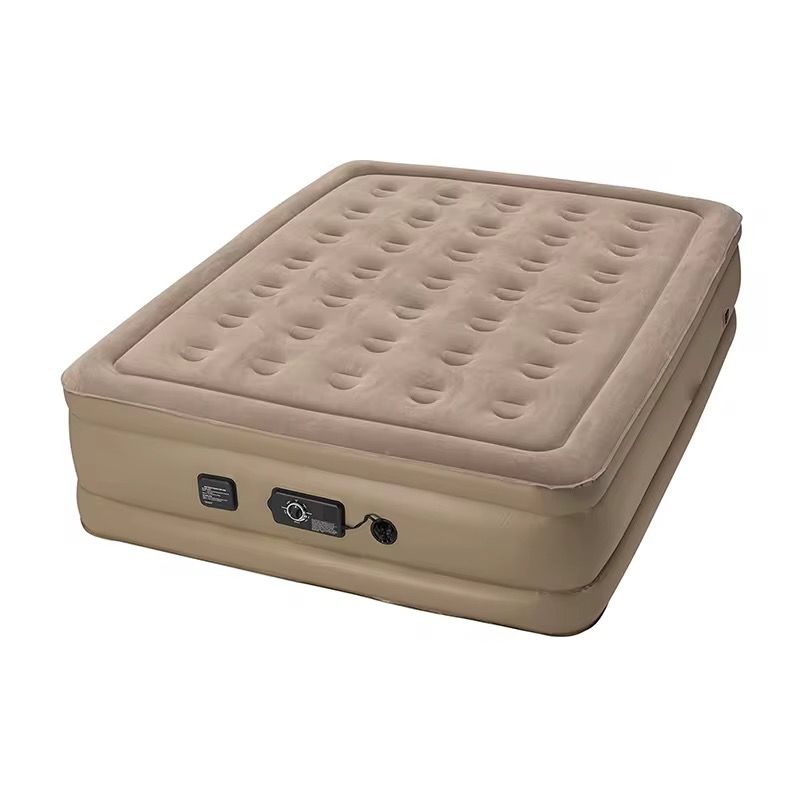 Inflatable Queen Size Airbed Mattress with in built Pump self inflating and deflating
