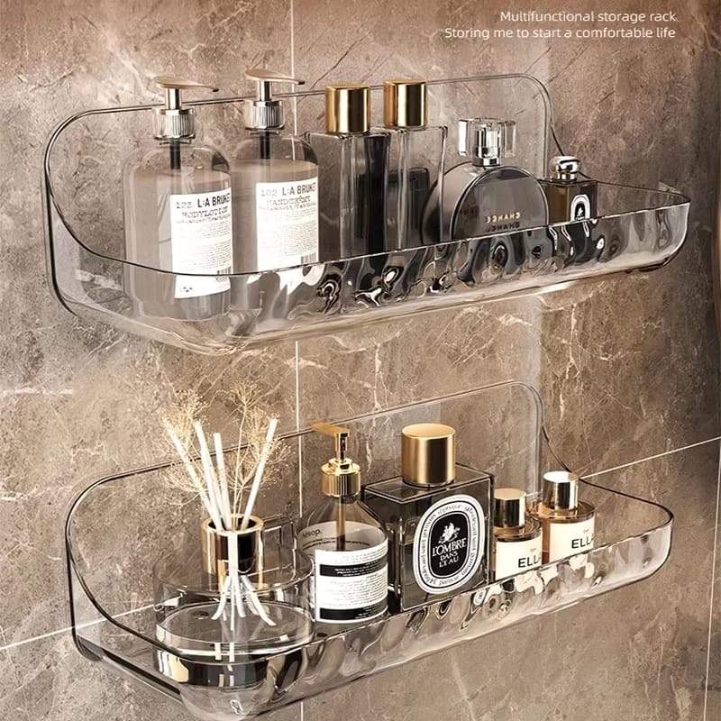Acrylic Wall-Mounted Shelf