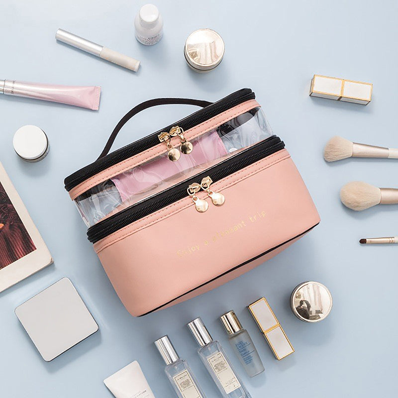 Double Layered Waterproof Toiletries Bag/Cosmetics Bag