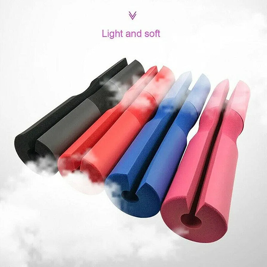 High-density foam barbell pads