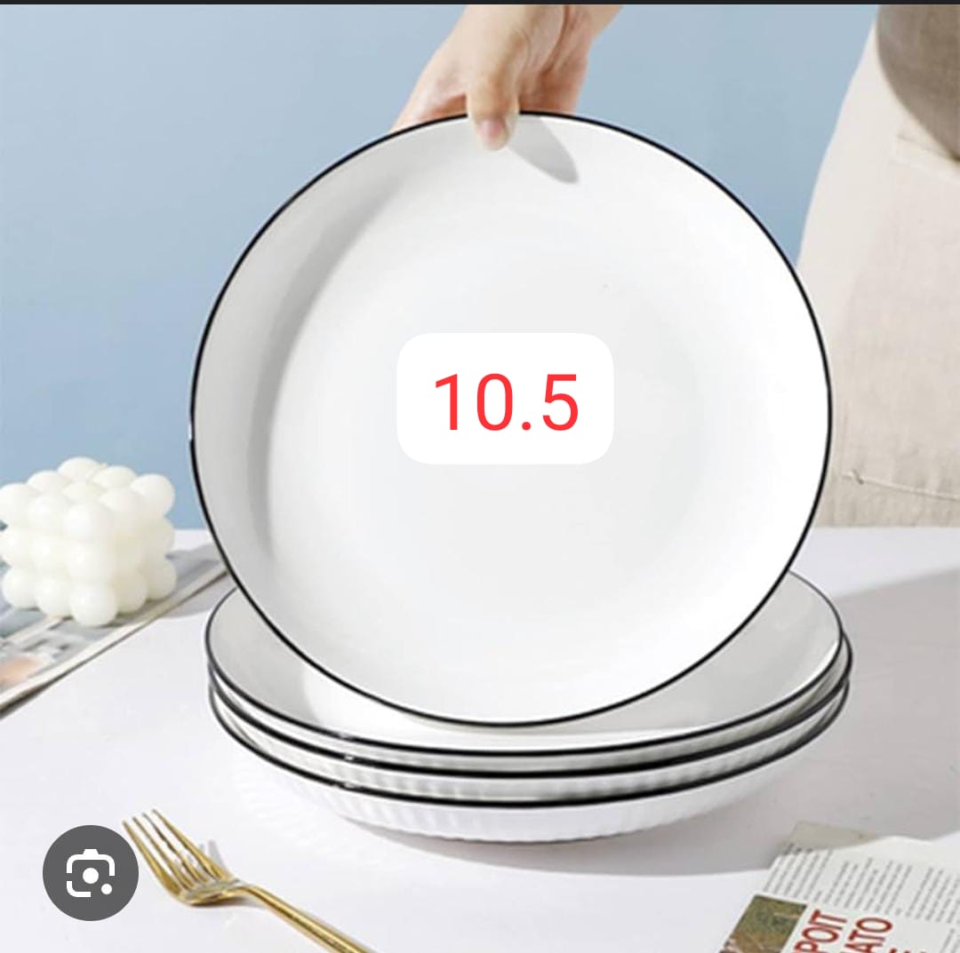 Ceramic plates