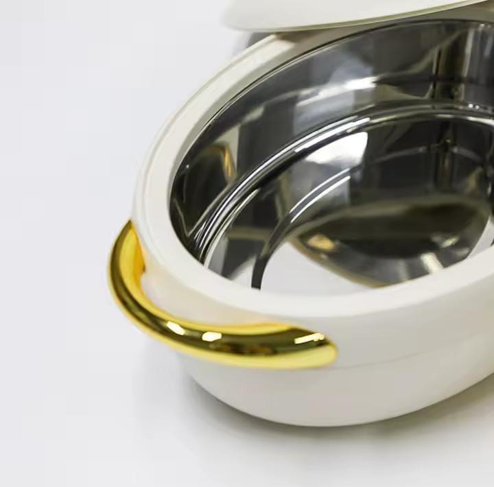 3pcs luxury Forever gold hotpot set