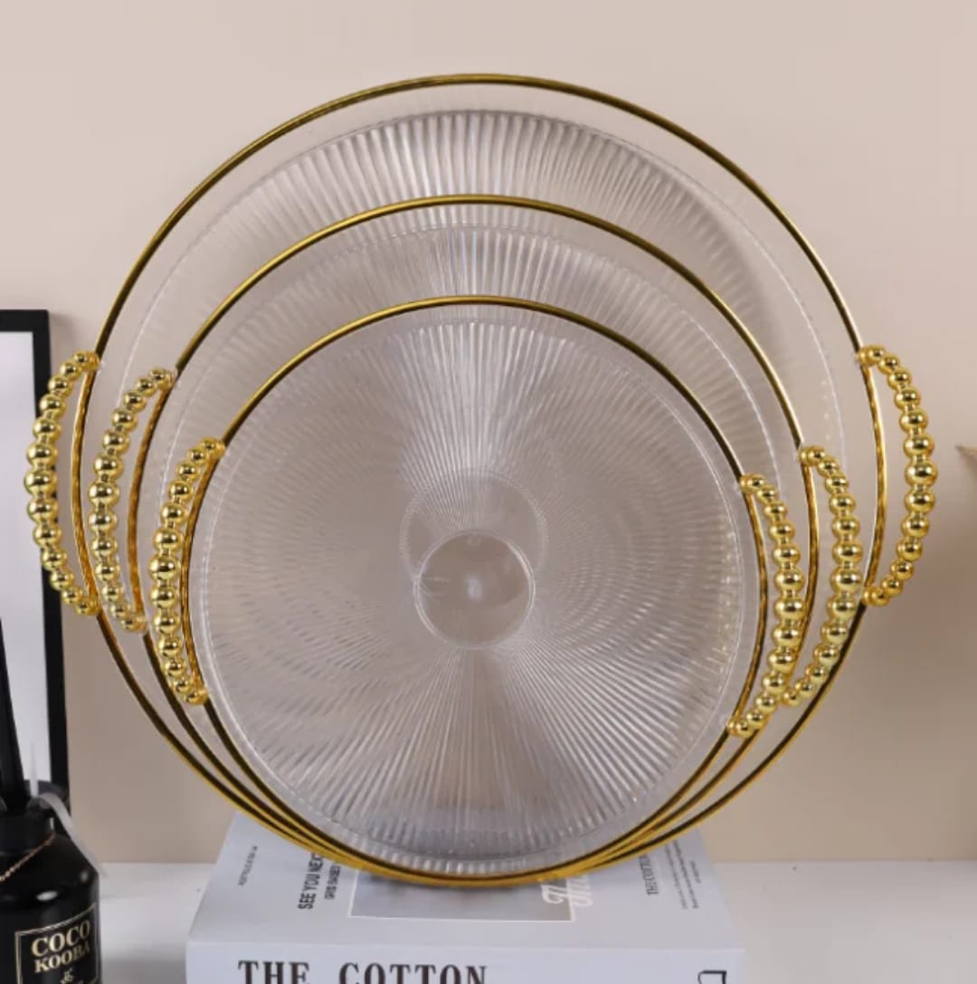 3 in 1 Acrylic trays set