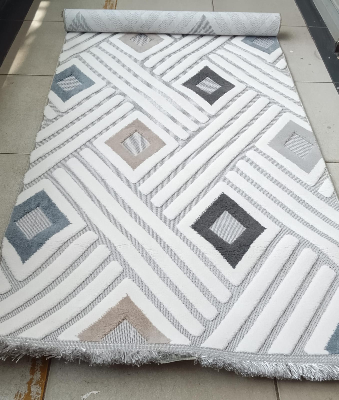 Bohemian bedside mat