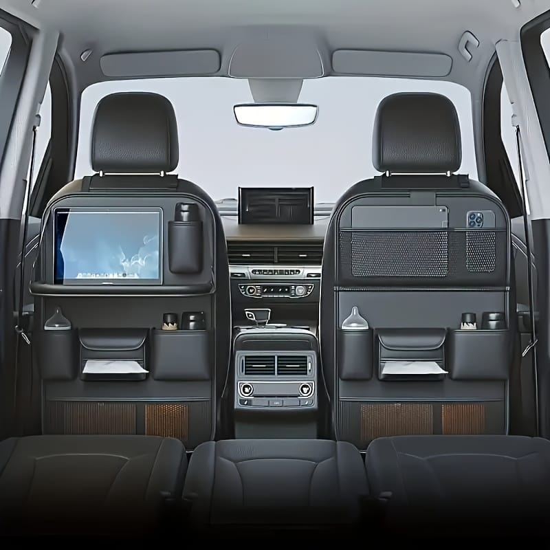 Car back seat organizer