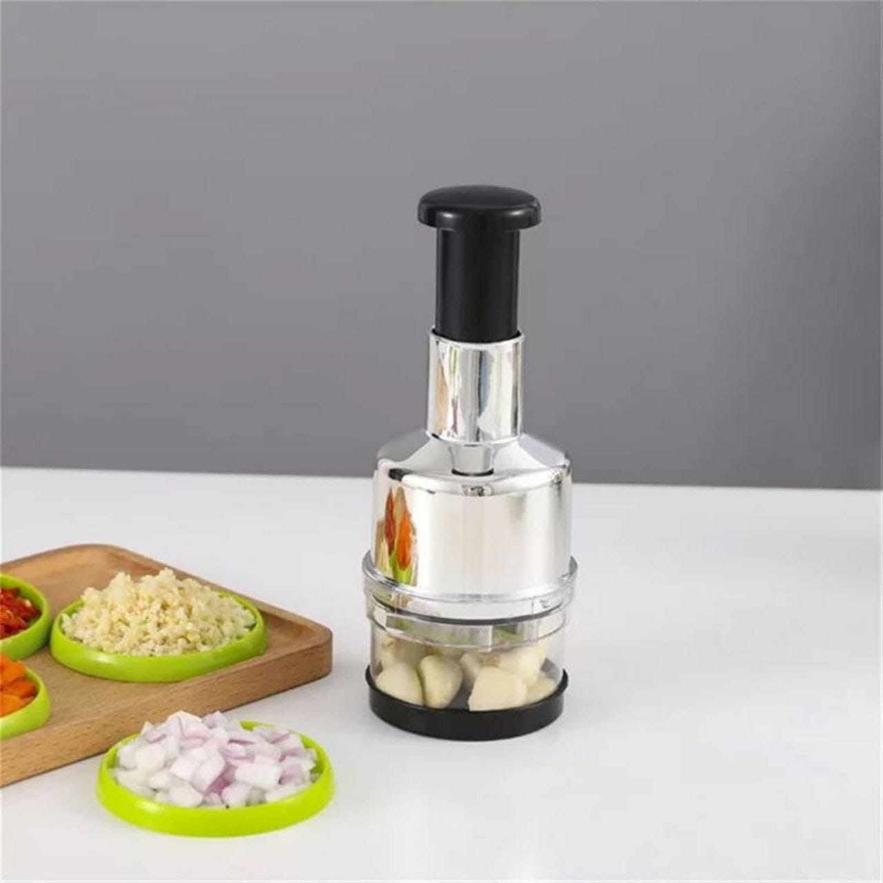 Stainless Steel Manual garlic / chopper