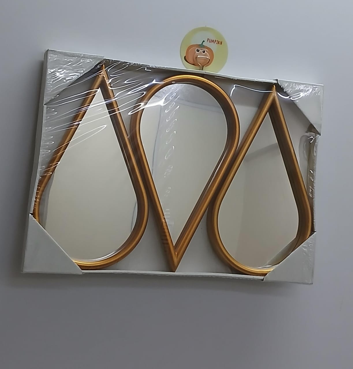 3 in 1 pieces decorative wall hanging mirrors