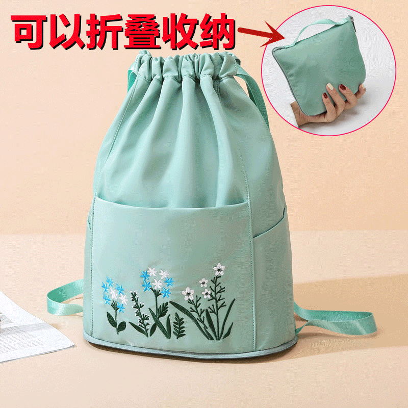 Foldable bag backpack