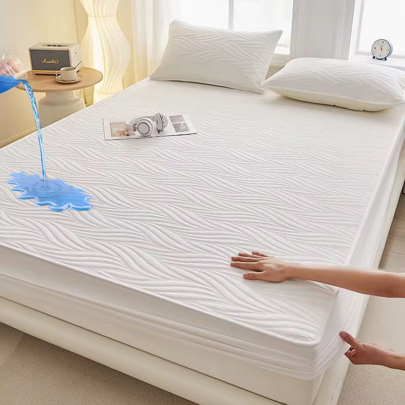 Waterproof Fitted Mattress Protector Set 🛏️