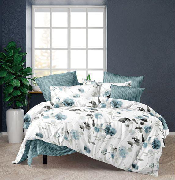 Binded duvet, one bedsheet and two pillowcase size 5*6