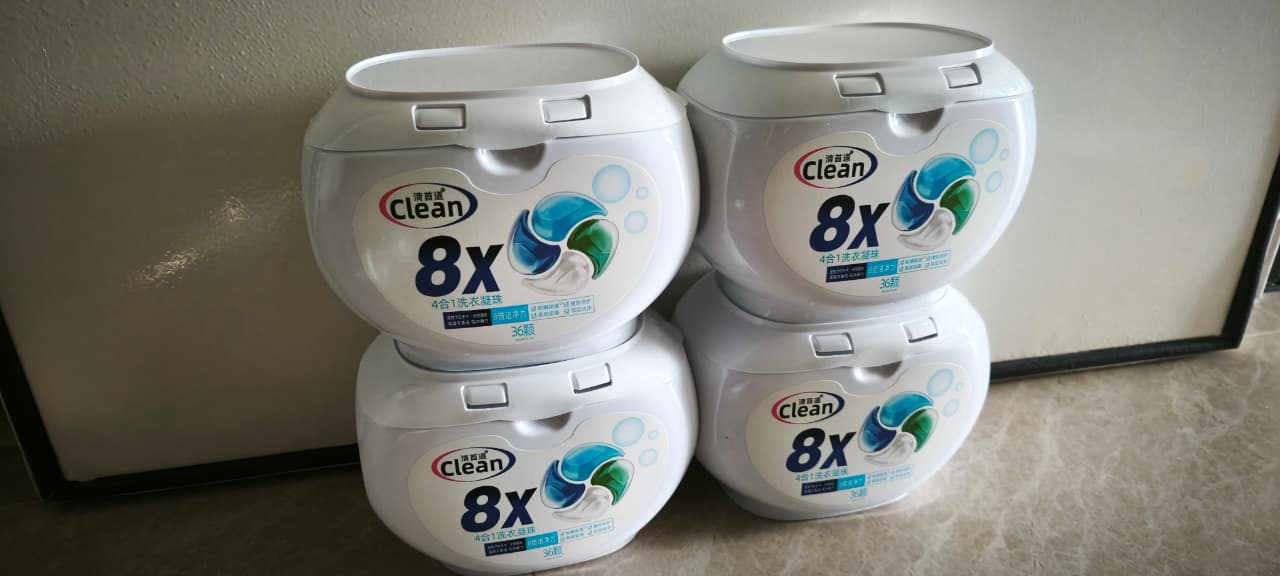 60pcs 4-in-1 Laundry Cleaning Pods