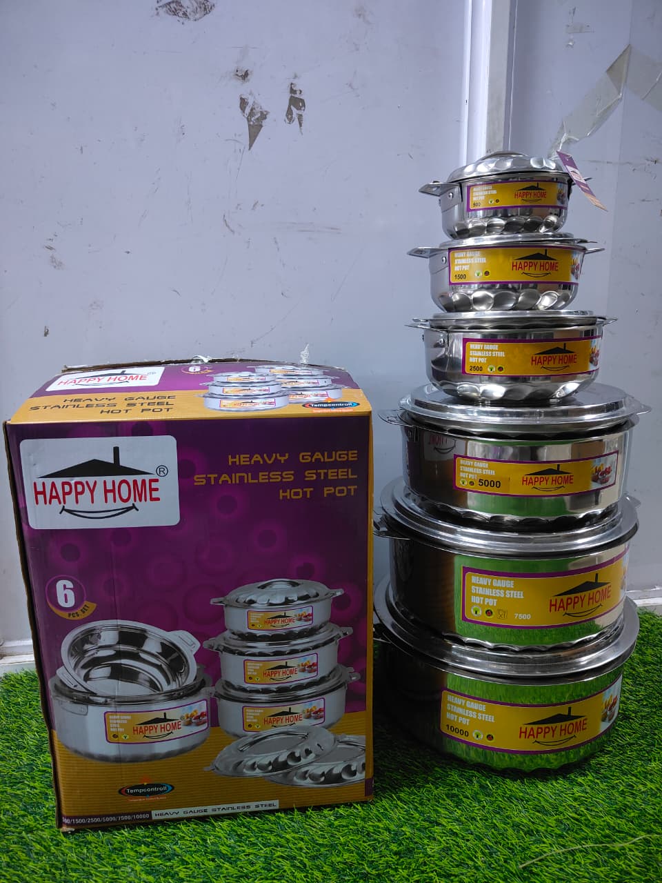 Happy Home 6pcs Hotpot
