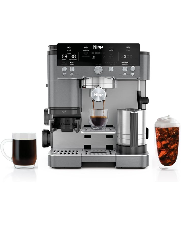 NINJA LUXE Café ES601
PREMIER SERIES
3-in-1 Espresso + Drip + Cold Brew