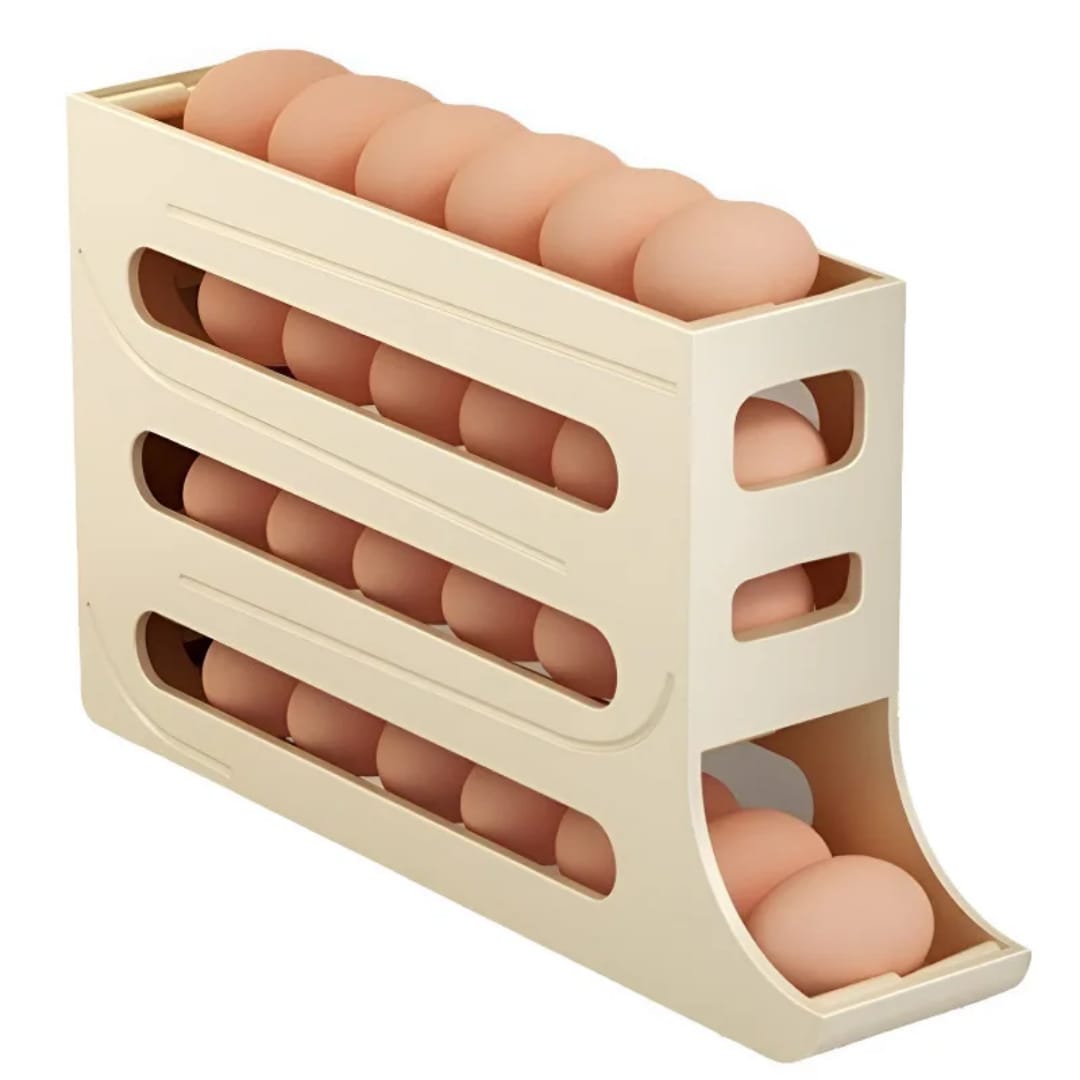 4 layer Rolling egg dispenser / tray