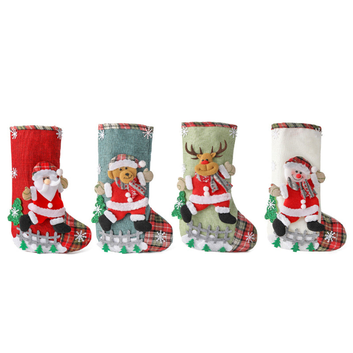 Christmas themed long socks