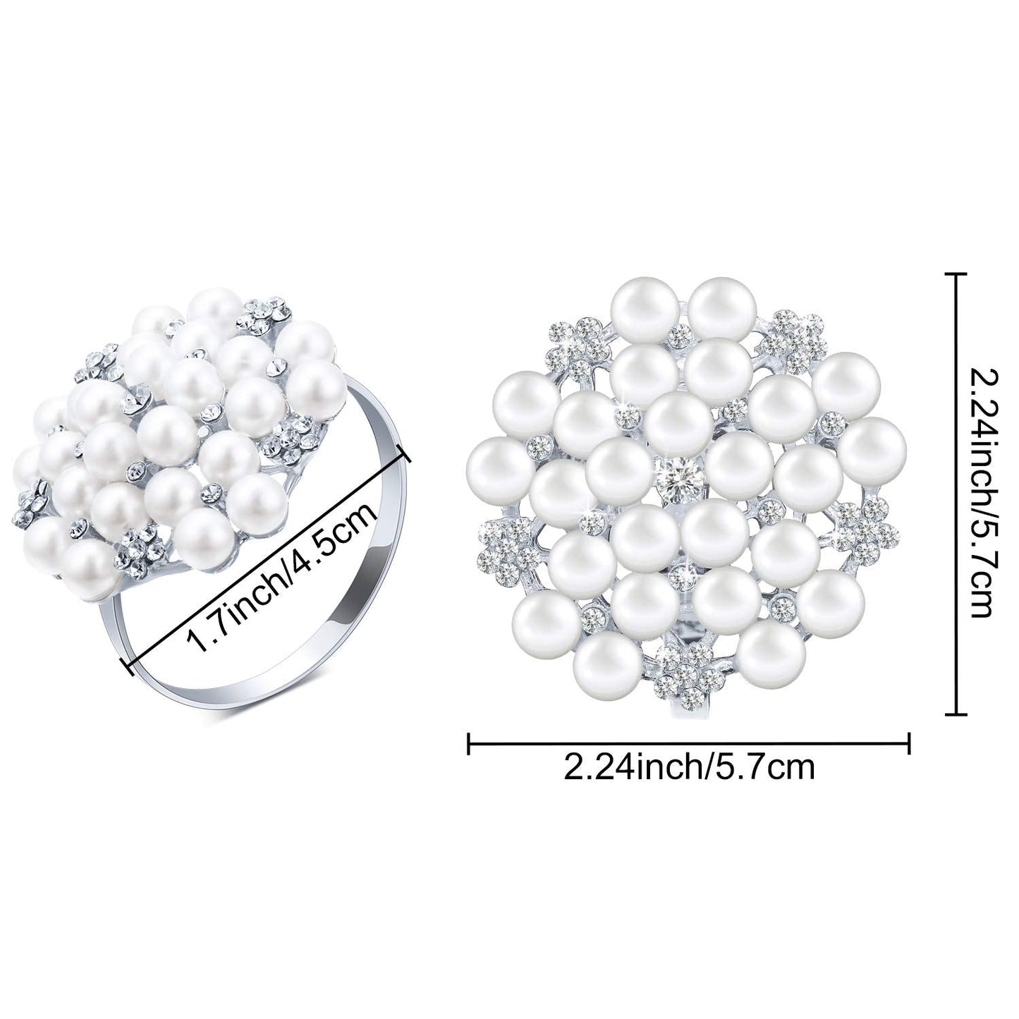 Napkin Ring Holder With Beads