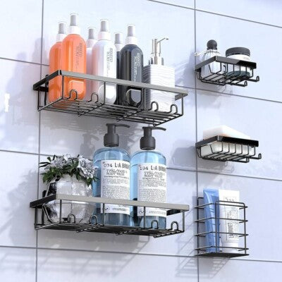 5 pieces shower caddy