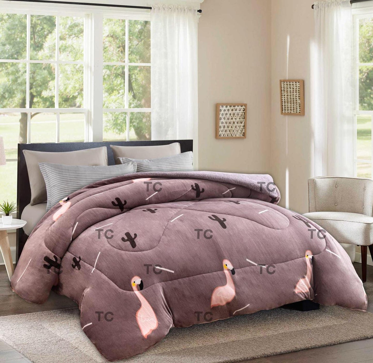 Single woolen duvet