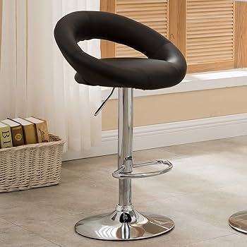 Leather Barstool / Rotating Seat