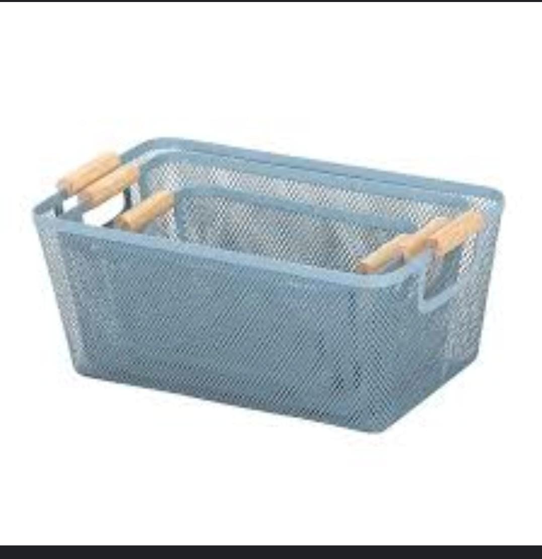 Storage mesh baskets