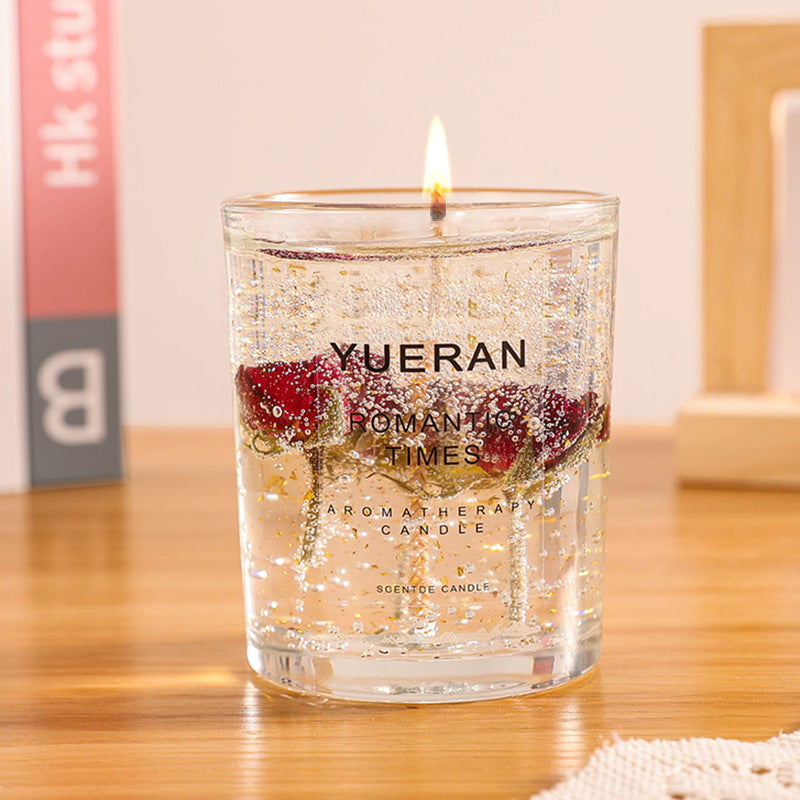 Luxury (romantic) Jelly Soy Wax Scented Candle