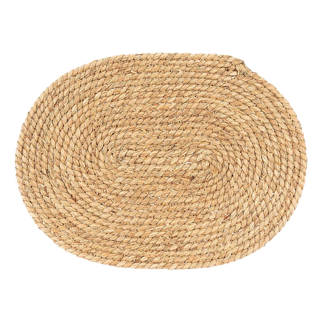 Woven Placemats Table Oval Shape Place Mat