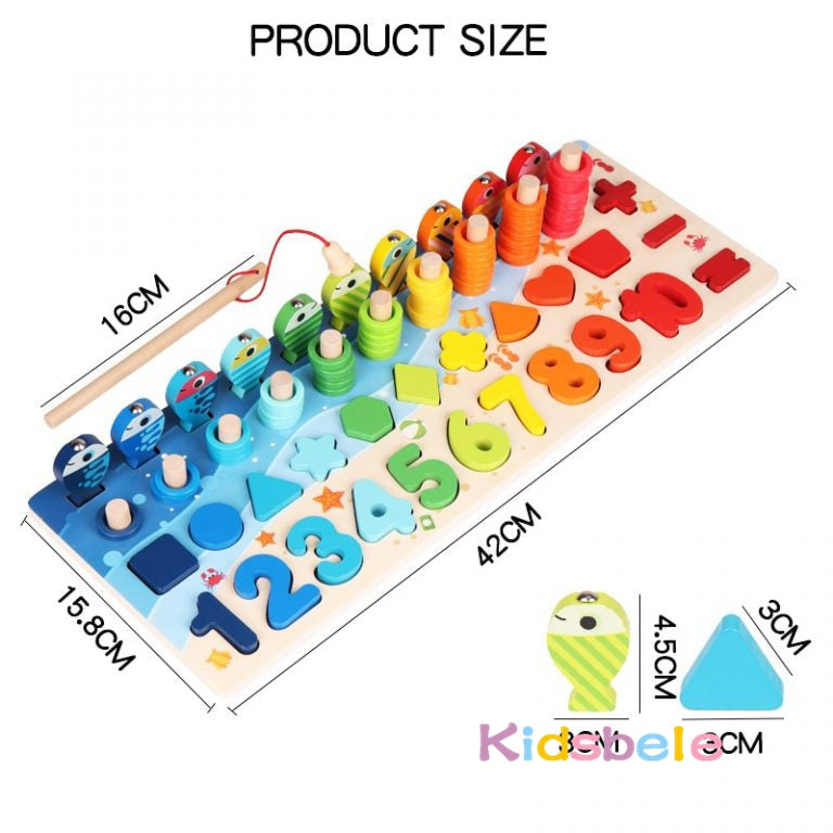 Montessori Educational wooden kids toy