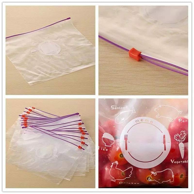 Reusable ziplock bags set of 20pcs

1kg