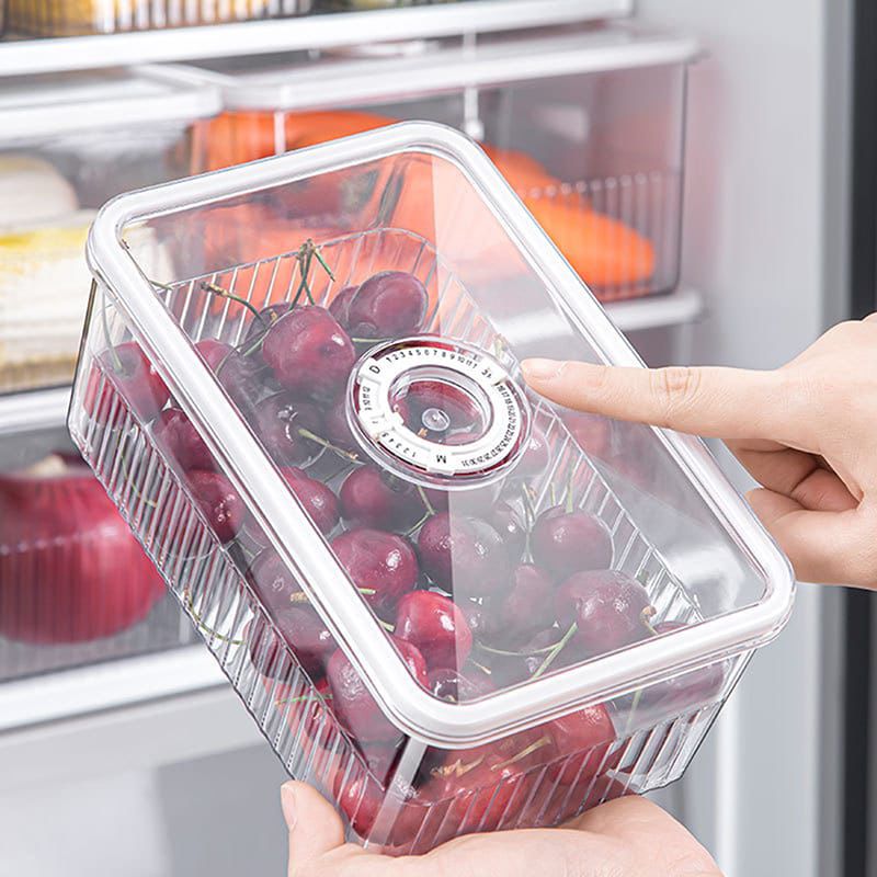 Acrylic Transparent fridge organizer
Set of 3 pcs