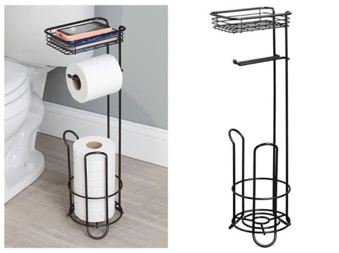 Free Standing Tissue holder 
Toilet Paper Holder Stand