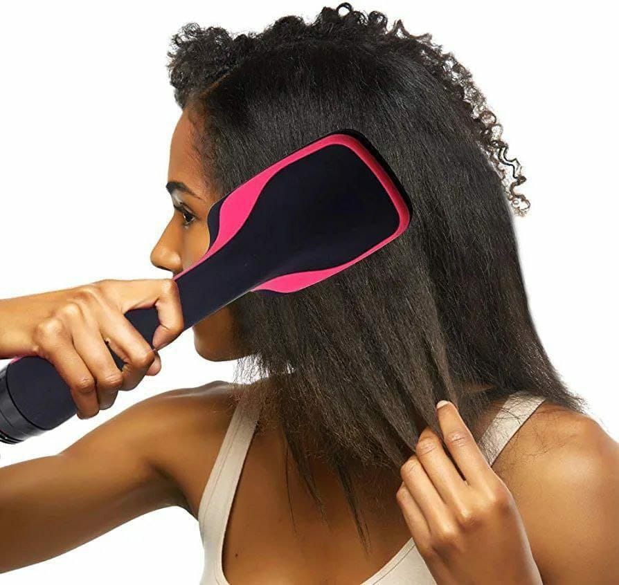 3 in 1 hair straightener brush