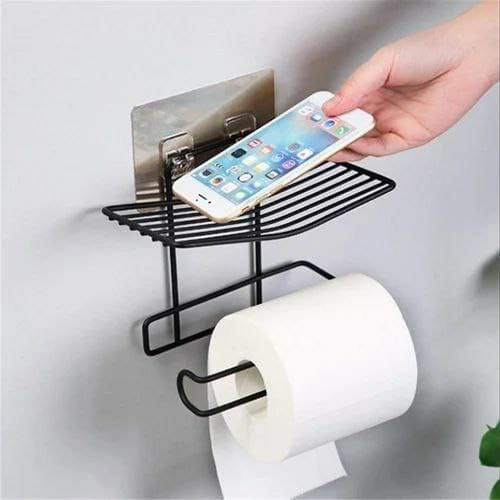 Wall mounted tissue holder
