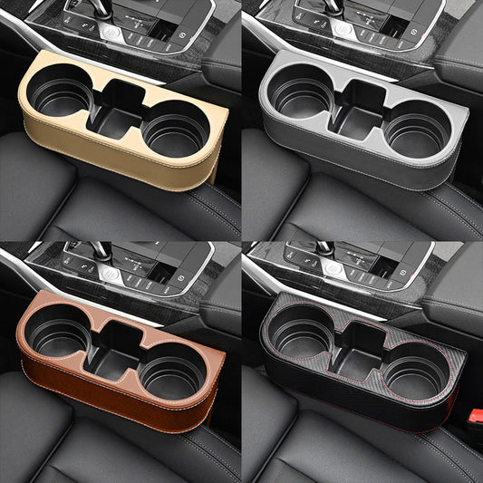 Car cup holder with phone holder