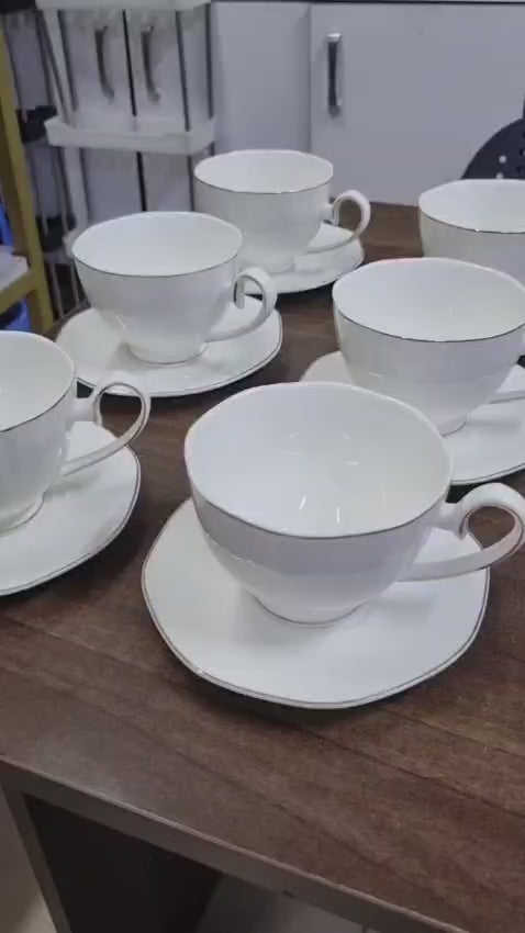 12pcs European tea set