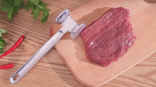 Kitchen Meat Tenderizer Steak Mallet Hammer Aluminum for Picnic BBQ Cooking