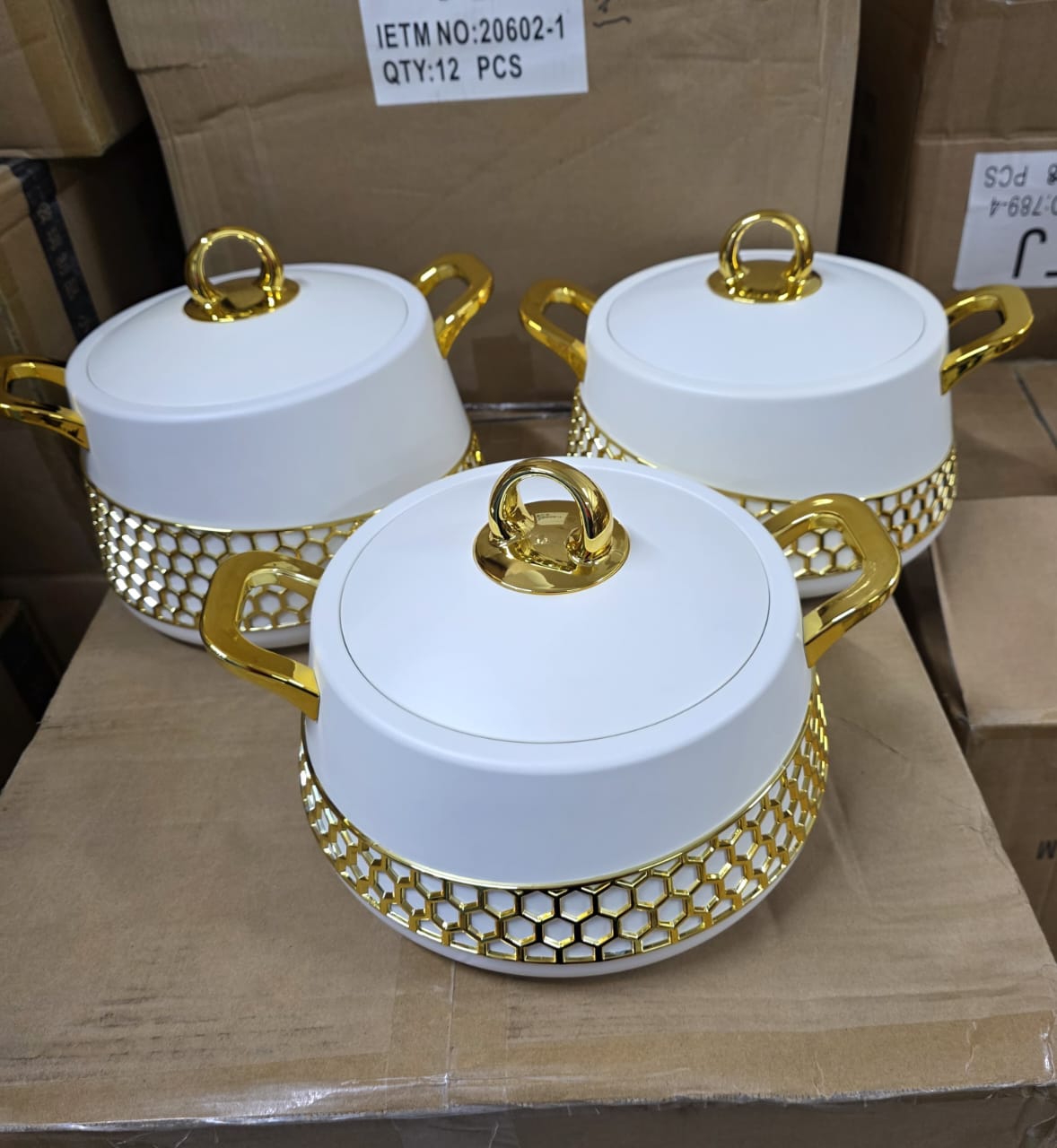 3pcs Food warmers Casserole Set