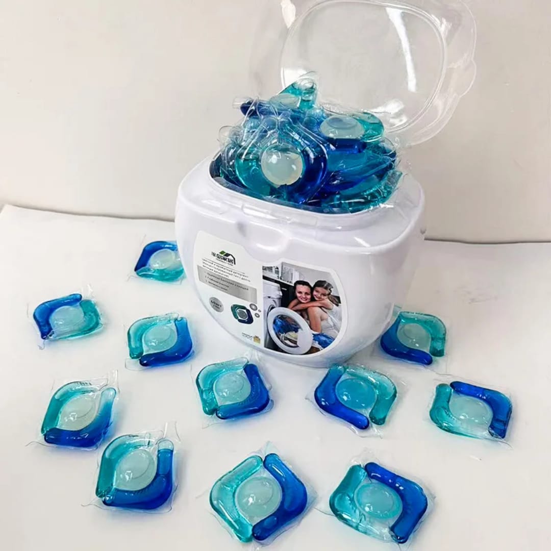 60Pcs 3 in 1 Laundry Capsule Pods