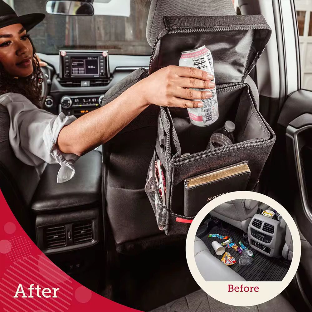 Foldable Leakproof Car Trash Can / Car Organizer