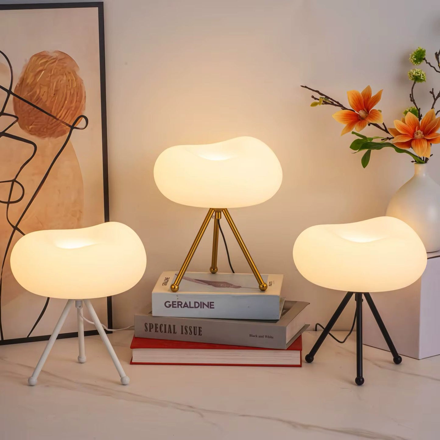 Creative Luxury Tripod Cloud Lamp