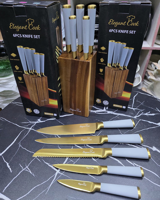Elegant Cook knife set
