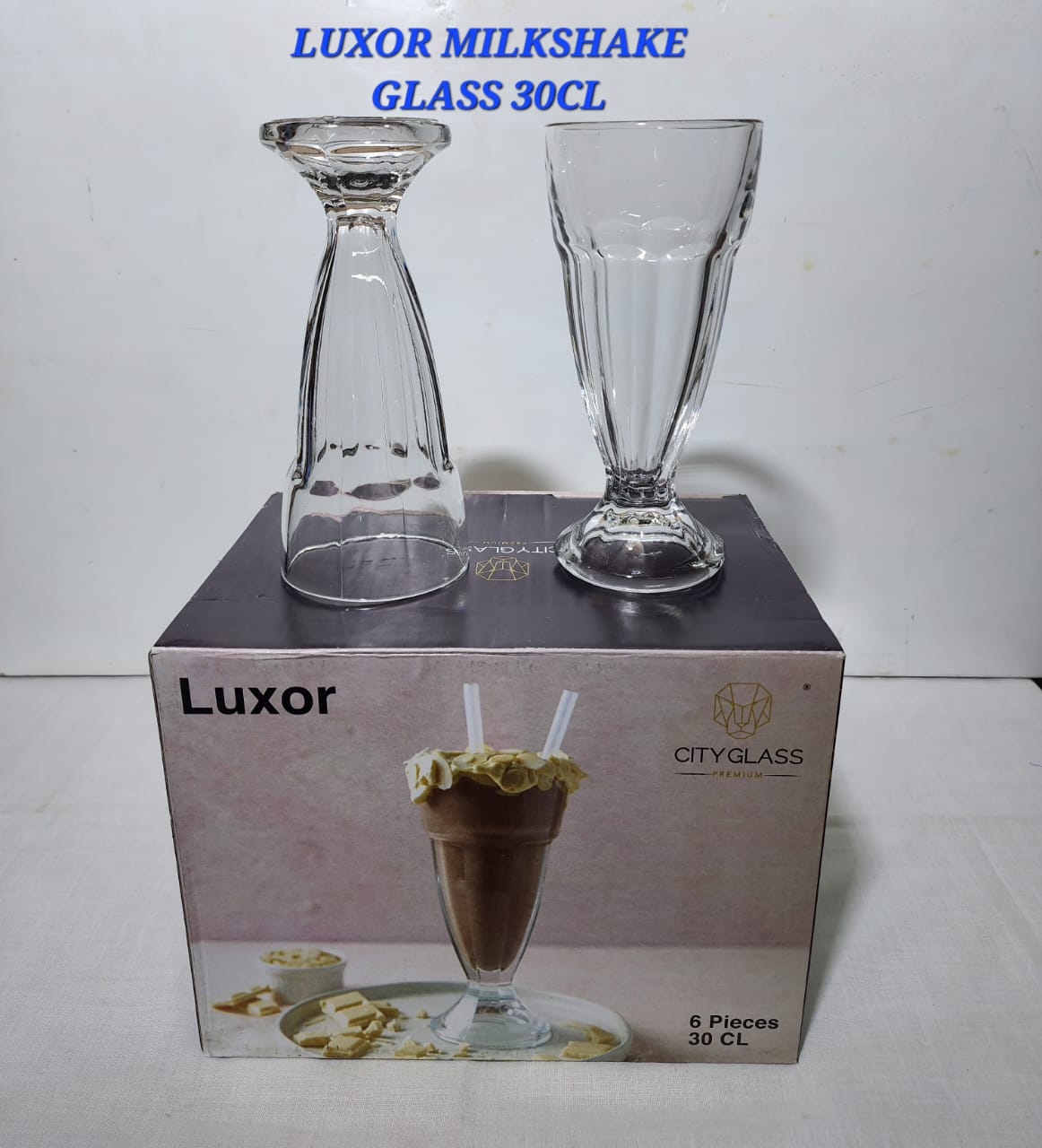 Luxor Glass Milk Shake