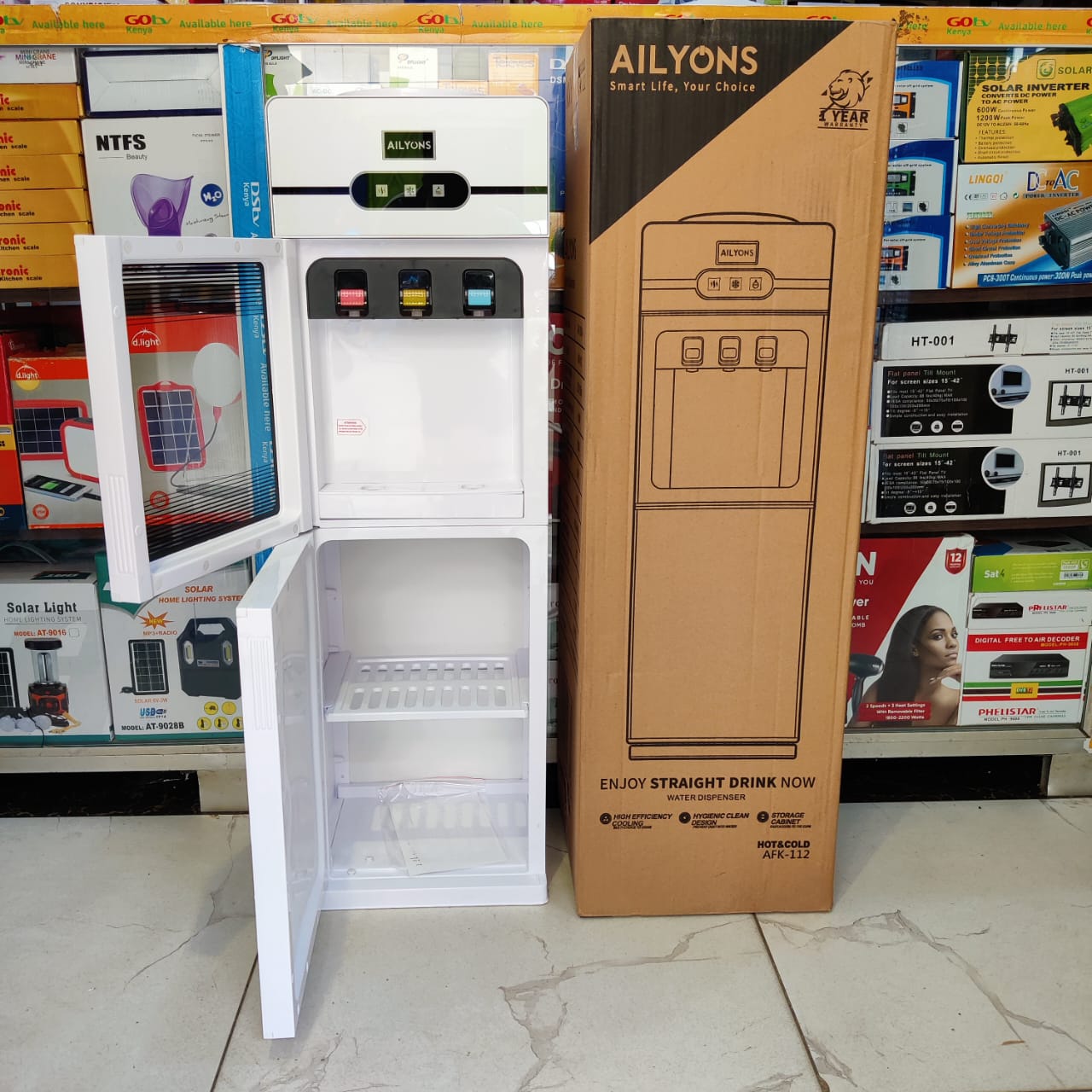 AiLyons 3 Taps Dispenser  Hot, Normal and Cold