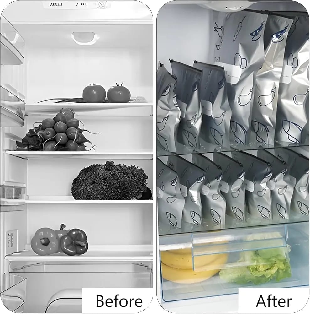 Foil fridge bags