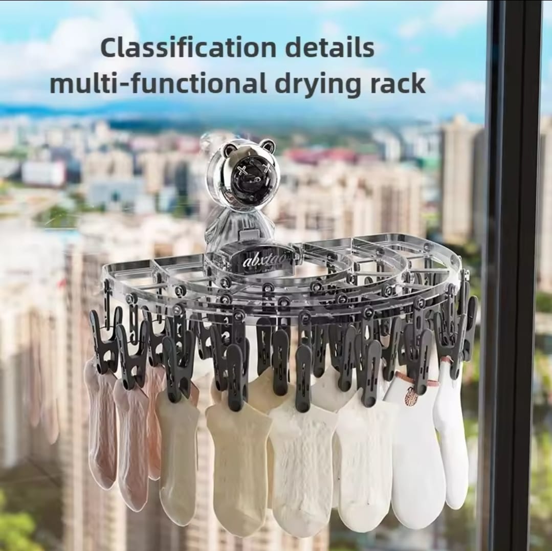 Wall Mounted Clothes and Socks rack