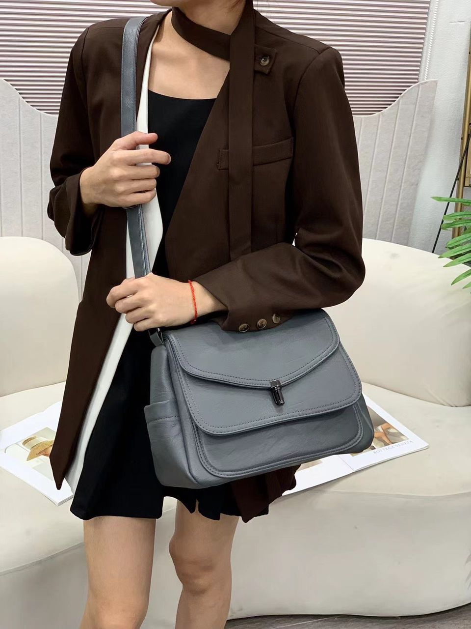 Quality Leather Sling Bag
