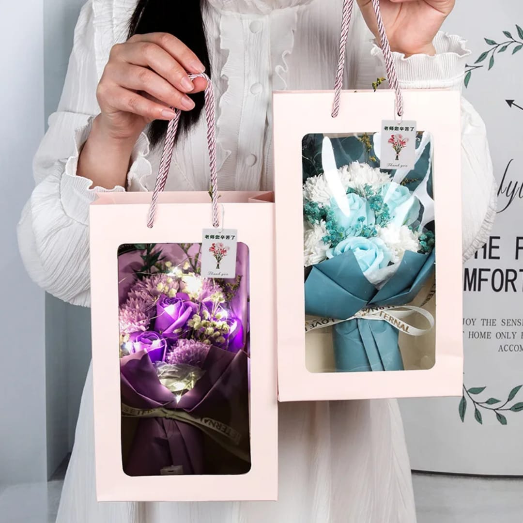 Scented  Flower Bouquet Valentines Day Gift Anniversary Gift