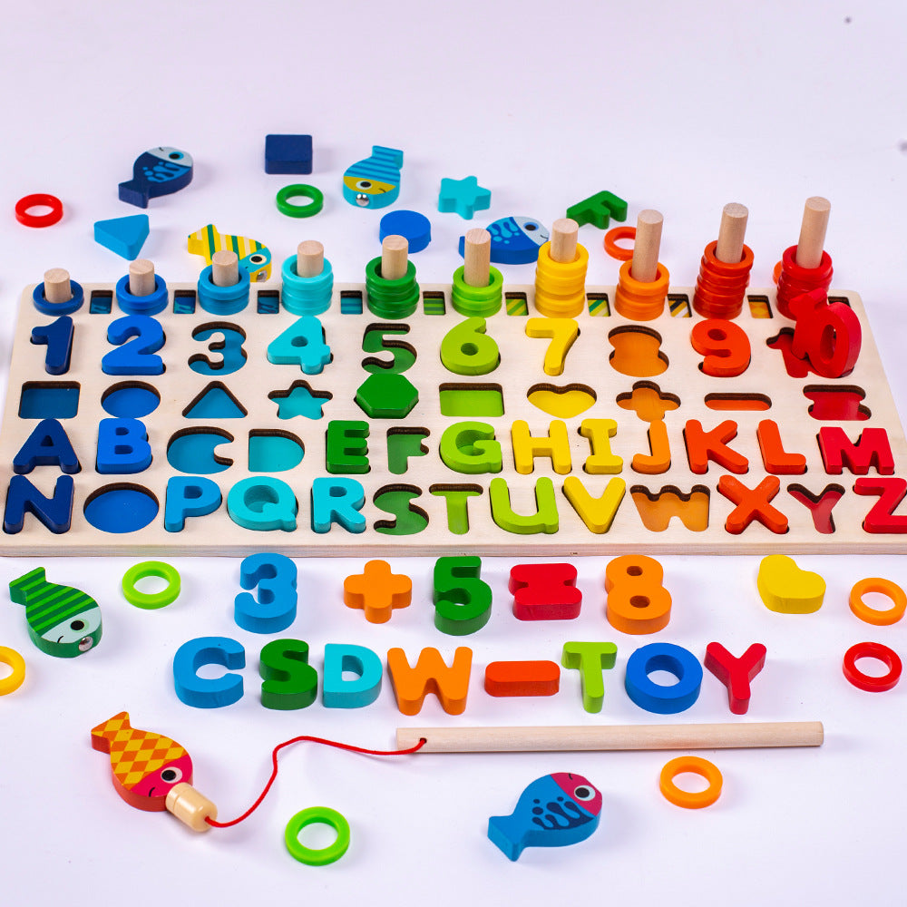 Montessori Educational wooden kids toy