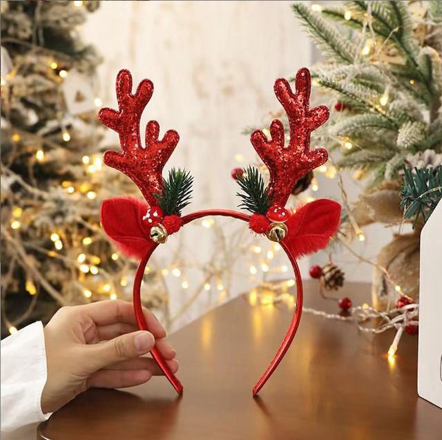 Sequin Hair Band for Kids, Christmas Headband